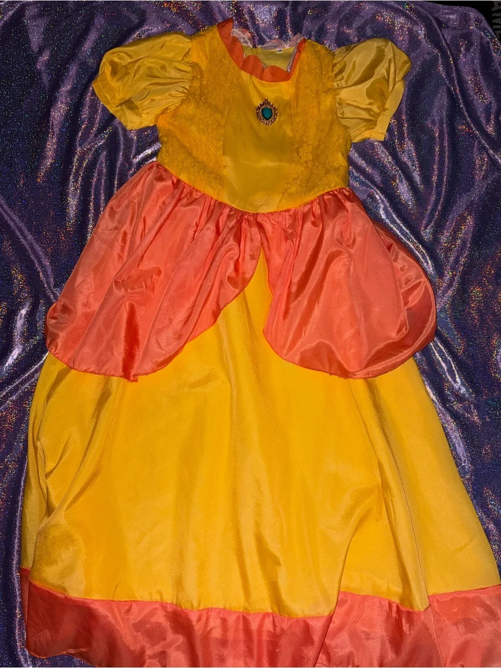 Super Mario Princess Daisy Dress